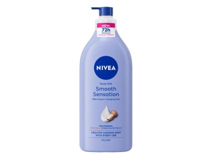 Nivea Telové mlieko 625ml Smooth Sensation PUMPA