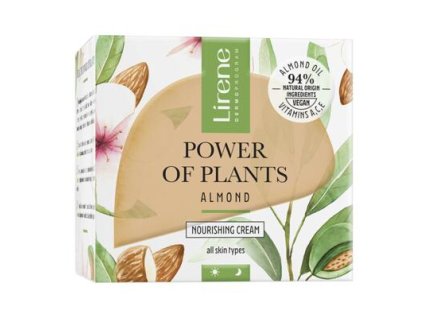 111519 lirene power of plants mandle vyzivujici pletovy krem 50 ml