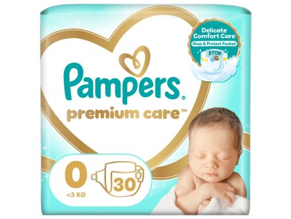 Pampers premium care S0 (30ks/fol)