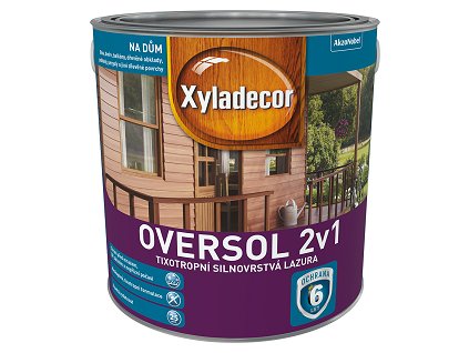 Xyladecor Oversol 2,5 l lieskový orech