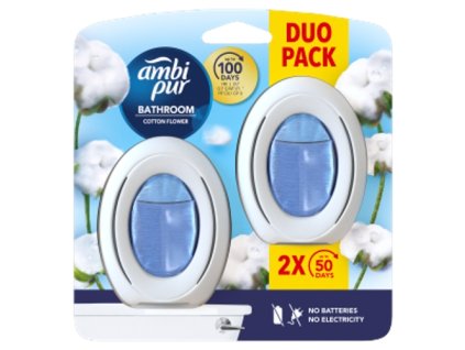89974 ambipur do koupelny 2x7 5ml baleni cotton