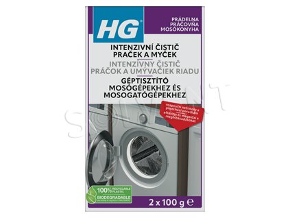 HG na údržbu práčok a umývačiek (2x100g/bal)