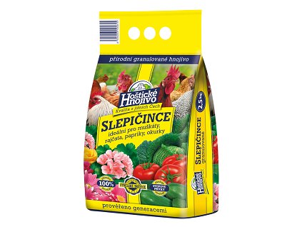 Hoštické hnojivo 2,5kg Sliepky