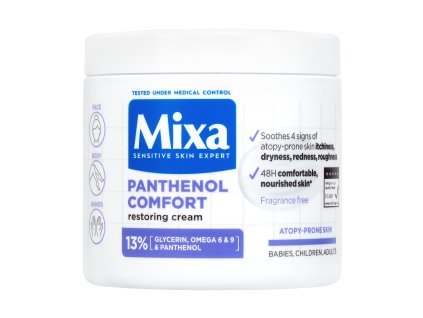 MIXA Body telový krém 400ml PANTHENOL