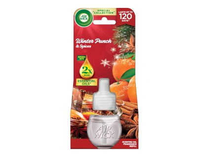 AirWick el náplň 19ml Zimný punč 120D