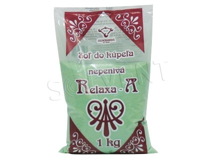 Androméda relaxa kúpeľová soľ Mäta 1 kg