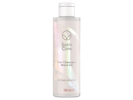 Gillette Gél na holenie oblasti bikín Satin Care (2-in-1 Cleanser + Shave Gél) 190 ml