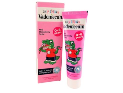 Vademecum 0-6 rokov zubná pasta Strawberry Taste 50ml