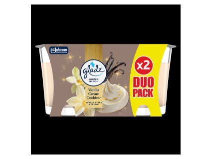 Glade DUO sviečky 2x112g Vanilla Cook