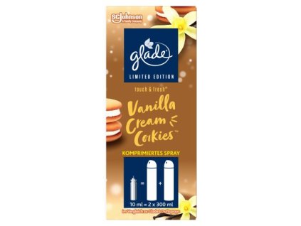 Glade One Touch náplň 10ml Vanilla Cream Cookies Ks