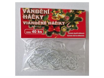 Vianočné háčiky 40ks