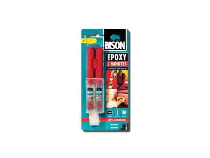 BISON číre epoxidové lepidlo EPOXY 5 MIN 24 ml