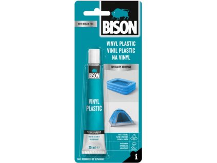 BISON lepidlo na mäkčené plasty so záplatou PLASTIC 25 ml