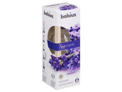 Bolsius Aromatic 2.0 Diffuser Lavender 45ml + vonné steblá