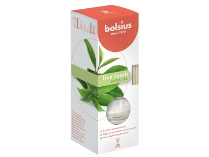 Bolsius Aromatic 2.0 Diffuser Green Tea 45ml + vonné steblá