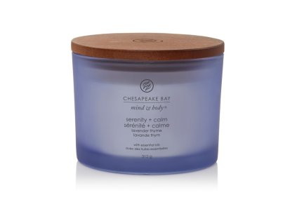VONNÁ SVIEČKA CHESAPEAKE BAY CANDLE SERENITY & CALM 3 KNOTY