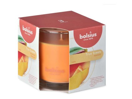 Bolsius Aromatic 2.0 Vonná sviečka v skle, 95x95mm, Mango
