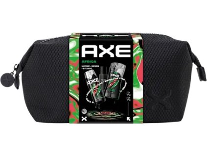 Kazeta: Axe MEN DEO 150ml+SG 250ml+VPH 100ml+Taška Africa Ks