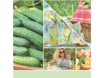 YANKEE CANDLE VOTÍVNA SVIEČKA PLNENÁ V SKLE CUCUMBER MINT COOLER