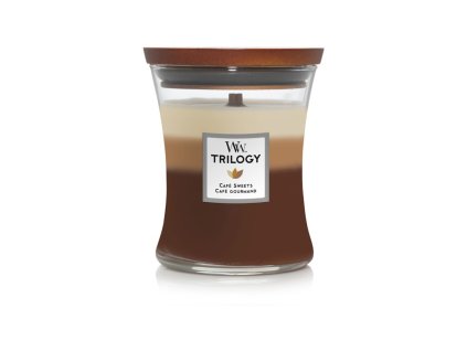 WoodWick Trilogy Café Sweets váza stredná