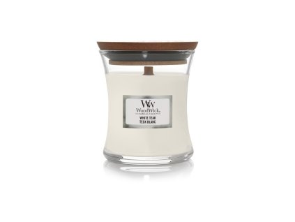 Woodwick White Teak váza malá