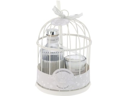 Súprava darčeková sklo 1 ks vonná sviečka + diffuser 100 ml 55x60 mm