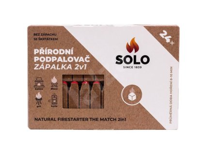 Škrtací podpaľovač 24 ks – prírodný