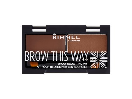 RimmellMEL paletka obočia Brow this way 003