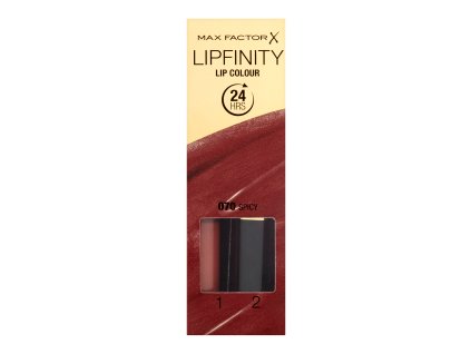 Max Factor rúž Lipfinity Spicey 70