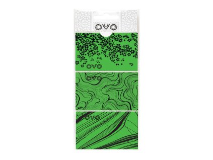 OVO zmršťovacie košieľky(9ks/bli) Zelená v