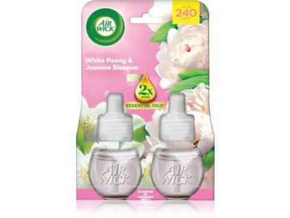 Air Wick Electric náplň 2x19ml Pivoňka a jasmínový květ DUO Ks