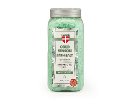 PALACIO Cold Season Eukalyptus kúpeľová soľ, 900 g