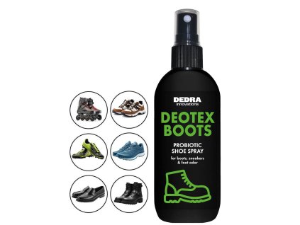 Probiotický sprej na obuv proti zápachu | DEOTEX® BOOTS | neutralizuje pachy, chrání & osvěžuje | 100 ml