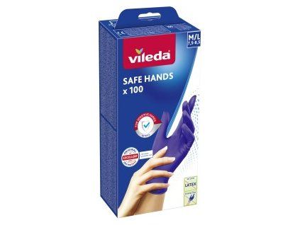 Vileda Safe hands 100ks ML (1)