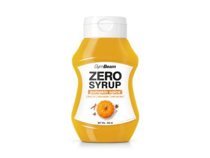 zero syrup pumpkin spice 350 ml gymbeam