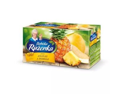 Babička Ruženka čaj ananás + pomelo 40g