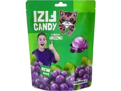 Fizi candy cukrík hrozno 98g