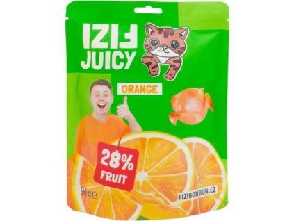 Fizi candy bonbón pomaranč 96g