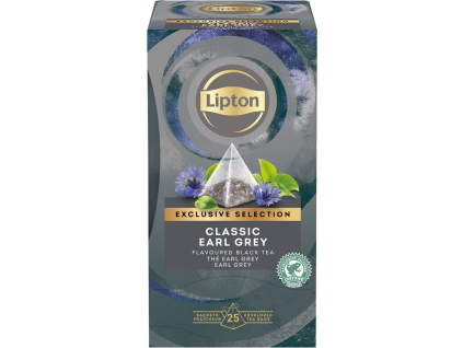 Lipton Exclusive Selection Earl Grey čierny čaj 25 ks