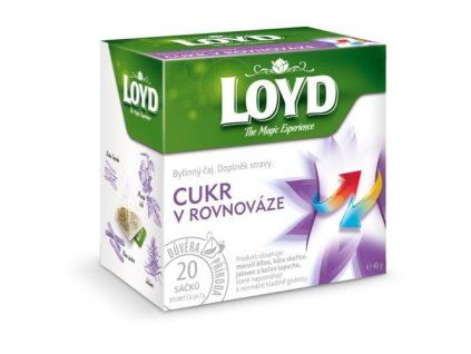 Loyd Tea pyramída cukor v rovnováhe 40g
