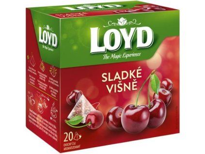 Loyd Tea pyramída sladké višne 40g