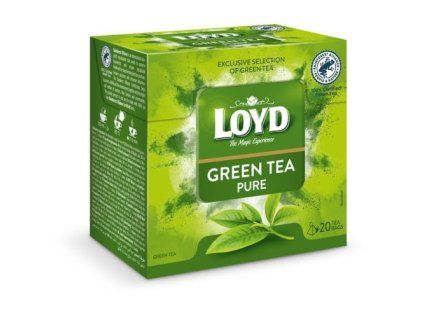 Loyd Tea pyramída zelený 34g