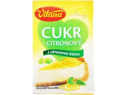 Vitana citrónový cukor 20g