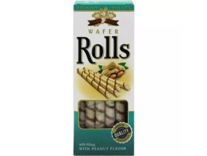 Cookiesland wafer rolls peanut 160g