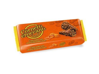 JIW cornetti croccanti wafer peanut 100g