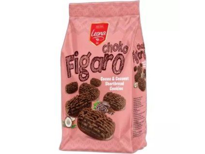 Leona Figaro cookies choco cocoa coconut shortbread 300g