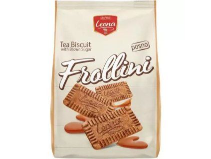 Leona Frollini biscuits hnedý cukr 300g