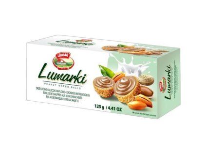 Lumar Lumarki wafer balls peanut 125g
