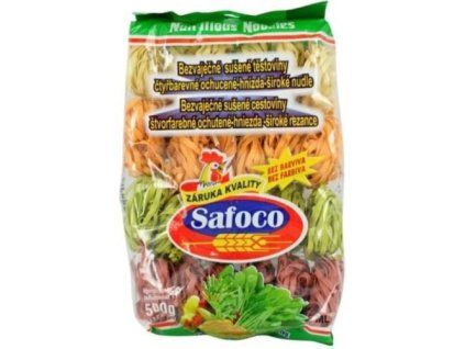 Farebné cestoviny safoco 500g