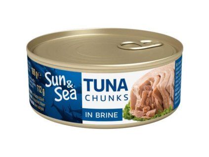 Sun&Sea tuniak kúsky vo vlastnej šťave 160g